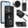 Per Honor X7a / Play7T Custodia per cellulare con porta carte per organo con cordino lungo (nero) Per Honor X7a / Play7T Custodia per cellulare con porta carte per organo con cordino lungo (nero)