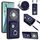 Per Honor X9b / Magic6 Lite Custodia per cellulare con porta carte per organo con cordino lungo (blu) Per Honor X9b / Magic6 Lite Custodia per cellulare con porta carte per organo con cordino lungo (blu)