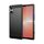 Custodia per telefono in TPU con texture spazzolata in fibra di carbonio per Sony Xperia 5 V (nera) Custodia per telefono in TPU con texture spazzolata in fibra di carbonio per Sony Xperia 5 V (nera)