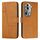 Custodia per telefono in pelle con fibbia in pelle di vitello con cuciture globali per OPPO Reno 11 Pro (giallo) Custodia per telefono in pelle con fibbia in pelle di vitello con cuciture globali per OPPO Reno 11 Pro (giallo)