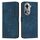 Per OPPO Reno11 5G Custodia per telefono in pelle con motivo a strisce Global Skin Feel con cordino lungo (blu) Per OPPO Reno11 5G Custodia per telefono in pelle con motivo a strisce Global Skin Feel con cordino lungo (blu)