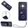 Per Honor X9b / Magic6 Lite Borsa per carte da organo Porta anelli Custodia per telefono in PU con cordino (Blu) Per Honor X9b / Magic6 Lite Borsa per carte da organo Porta anelli Custodia per telefono in PU con cordino (Blu)