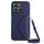 Custodia per telefono RFID con struttura rombica globale per Honor X8b 4G con cordino lungo (viola scuro) Custodia per telefono RFID con struttura rombica globale per Honor X8b 4G con cordino lungo (viola scuro)