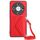 Custodia per telefono RFID con texture rombica per Honor X9b / Magic6 Lite con cordino lungo (rosso) Custodia per telefono RFID con texture rombica per Honor X9b / Magic6 Lite con cordino lungo (rosso)