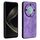 Custodia per telefono con sensazione di pelle in rilievo 3D per Honor X9b AZNS (viola) Custodia per telefono con sensazione di pelle in rilievo 3D per Honor X9b AZNS (viola)