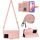 Per Honor X6a Custodia per cellulare in pelle con texture rombica con cordino lungo (rosa corallo) Per Honor X6a Custodia per cellulare in pelle con texture rombica con cordino lungo (rosa corallo)