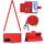 Custodia per cellulare in pelle con texture rombica per Honor 90 Lite con cordino lungo (rosso) Custodia per cellulare in pelle con texture rombica per Honor 90 Lite con cordino lungo (rosso)