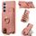 Per Samsung Galaxy S24 5G Litchi Pelle Olio Bordo Anello Cerniera Portafoglio Custodia per telefono posteriore (Rosa) Per Samsung Galaxy S24 5G Litchi Pelle Olio Bordo Anello Cerniera Portafoglio Custodia per telefono posteriore (Rosa)