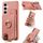 Per Samsung Galaxy S23 FE 5G Litchi Pelle Olio Bordo Anello Cerniera Portafoglio Custodia per telefono posteriore (Rosa) Per Samsung Galaxy S23 FE 5G Litchi Pelle Olio Bordo Anello Cerniera Portafoglio Custodia per telefono posteriore (Rosa)