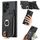 Per Samsung Galaxy S22 Ultra 5G Litchi Pelle Olio Bordo Anello Cerniera Portafoglio Custodia per telefono posteriore (Nero) Per Samsung Galaxy S22 Ultra 5G Litchi Pelle Olio Bordo Anello Cerniera Portafoglio Custodia per telefono posteriore (Nero)