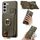 Per Samsung Galaxy S22+ 5G Custodia per telefono con cerniera in pelle con bordo olio e litchi (verde) Per Samsung Galaxy S22+ 5G Custodia per telefono con cerniera in pelle con bordo olio e litchi (verde)