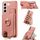 Per Samsung Galaxy S21 Ultra 5G Litchi Pelle Olio Bordo Anello Cerniera Portafoglio Custodia per telefono posteriore (Rosa) Per Samsung Galaxy S21 Ultra 5G Litchi Pelle Olio Bordo Anello Cerniera Portafoglio Custodia per telefono posteriore (Rosa)