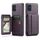 Per Samsung Galaxy A51 4G Fierre Shann Porta carte di credito in pelle di mucca con cera d'olio Custodia posteriore per telefono (viola) Per Samsung Galaxy A51 4G Fierre Shann Porta carte di credito in pelle di mucca con cera d'olio Custodia posteriore per telefono (viola)