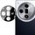 Per OPPO Find X7 5G IMAK Pellicola in vetro per obiettivo fotocamera posteriore versione nera