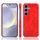 Per Samsung Galaxy S24 5G Custodia per telefono con cover posteriore con texture Litchi (rossa) Per Samsung Galaxy S24 5G Custodia per telefono con cover posteriore con texture Litchi (rossa)