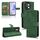 Custodia per telefono in pelle con vibrazione magnetica Skin Feel per vivo S18e (verde) Custodia per telefono in pelle con vibrazione magnetica Skin Feel per vivo S18e (verde)