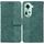 Per OPPO Reno11 Custodia per telefono in pelle goffrata geometrica globale (verde) Per OPPO Reno11 Custodia per telefono in pelle goffrata geometrica globale (verde)