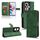 Custodia per telefono in pelle con vibrazione magnetica Skin Feel per OPPO Reno11 F (verde) Custodia per telefono in pelle con vibrazione magnetica Skin Feel per OPPO Reno11 F (verde)
