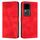 Custodia per telefono in pelle Dream Triangle per vivo S18 / S18 Pro con cordino (rosso) Custodia per telefono in pelle Dream Triangle per vivo S18 / S18 Pro con cordino (rosso)