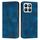 Custodia per telefono in pelle Honor X8b Dream Triangle con cordino (blu)