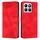 Custodia per telefono in pelle For Honor X8b Dream Triangle con cordino (rosso) Custodia per telefono in pelle For Honor X8b Dream Triangle con cordino (rosso)