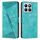 Custodia per telefono in pelle For Honor X8b Dream Triangle con cordino (verde) Custodia per telefono in pelle For Honor X8b Dream Triangle con cordino (verde)