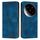 Custodia per telefono in pelle triangolo Ultra Dream per Xiaomi 14 con cordino (blu) Custodia per telefono in pelle triangolo Ultra Dream per Xiaomi 14 con cordino (blu)