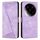 Per Xiaomi 14 Custodia per telefono in pelle Triangolo Ultra Dream con cordino (viola) Per Xiaomi 14 Custodia per telefono in pelle Triangolo Ultra Dream con cordino (viola)