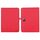 Custodia per tablet in pelle e tessuto OPPO Pad Neo 11.4 (rossa)