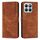 Custodia per telefono in pelle con motivo a strisce Skin Feel per Honor X8b con cordino (marrone) Custodia per telefono in pelle con motivo a strisce Skin Feel per Honor X8b con cordino (marrone)