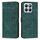 Custodia per telefono in pelle con motivo a strisce Skin Feel per Honor X8b con cordino (verde) Custodia per telefono in pelle con motivo a strisce Skin Feel per Honor X8b con cordino (verde)