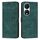 Custodia per telefono in pelle con motivo a strisce Skin Feel per Honor X7b con cordino (verde) Custodia per telefono in pelle con motivo a strisce Skin Feel per Honor X7b con cordino (verde)