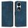 Per Honor X7b Custodia per telefono in pelle con motivo a strisce Skin Feel con cordino (blu) Per Honor X7b Custodia per telefono in pelle con motivo a strisce Skin Feel con cordino (blu)