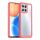 Custodia per telefono in TPU ibrido acrilico serie colorata per Honor X8 5G (rossa) Custodia per telefono in TPU ibrido acrilico serie colorata per Honor X8 5G (rossa)