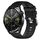 Per Huawei Watch GT3 46mm 22mm Cinturino in silicone morbido a tinta unita (nero) Per Huawei Watch GT3 46mm 22mm Cinturino in silicone morbido a tinta unita (nero)