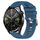 Per Huawei Watch GT3 46mm 22mm Cinturino in silicone morbido a tinta unita (blu) Per Huawei Watch GT3 46mm 22mm Cinturino in silicone morbido a tinta unita (blu)