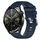 Per Huawei Watch GT3 46mm 22mm Cinturino in silicone morbido a tinta unita (blu notte) Per Huawei Watch GT3 46mm 22mm Cinturino in silicone morbido a tinta unita (blu notte)