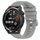 Per Huawei Watch GT Runner 22mm Cinturino in silicone morbido a tinta unita (grigio) Per Huawei Watch GT Runner 22mm Cinturino in silicone morbido a tinta unita (grigio)