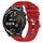 Per Huawei Watch GT Runner 22mm Cinturino in silicone morbido a tinta unita (rosso) Per Huawei Watch GT Runner 22mm Cinturino in silicone morbido a tinta unita (rosso)