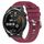 Per Huawei Watch GT Runner 22mm Cinturino in silicone morbido a tinta unita (rosso vino) Per Huawei Watch GT Runner 22mm Cinturino in silicone morbido a tinta unita (rosso vino)