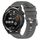 Per Huawei Watch GT Runner 22mm Cinturino in silicone morbido a tinta unita (grigio scuro) Per Huawei Watch GT Runner 22mm Cinturino in silicone morbido a tinta unita (grigio scuro)