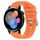 Per Huawei Watch 3 Cinturino per orologio in silicone morbido a tinta unita da 22 mm (arancione) Per Huawei Watch 3 Cinturino per orologio in silicone morbido a tinta unita da 22 mm (arancione)