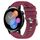 Per Huawei Watch 3 Cinturino per orologio in silicone morbido a tinta unita da 22 mm (rosso vino) Per Huawei Watch 3 Cinturino per orologio in silicone morbido a tinta unita da 22 mm (rosso vino)
