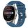 Per Huawei Watch 3 Pro 22mm Cinturino in silicone morbido a tinta unita (blu) Per Huawei Watch 3 Pro 22mm Cinturino in silicone morbido a tinta unita (blu)