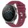 Per Huawei GT2 Pro 22mm Cinturino in silicone morbido a tinta unita (rosso vino) Per Huawei GT2 Pro 22mm Cinturino in silicone morbido a tinta unita (rosso vino)