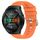 Per Huawei Watch GT 2E 22mm Cinturino in silicone morbido a tinta unita (arancione) Per Huawei Watch GT 2E 22mm Cinturino in silicone morbido a tinta unita (arancione)