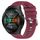 Per Huawei Watch GT 2E 22mm Cinturino in silicone morbido a tinta unita (rosso vino) Per Huawei Watch GT 2E 22mm Cinturino in silicone morbido a tinta unita (rosso vino)