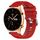 For Honor Watch GS 3 22mm Cinturino in silicone morbido a tinta unita (rosso) For Honor Watch GS 3 22mm Cinturino in silicone morbido a tinta unita (rosso)