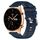 For Honor Watch GS 3 22mm Cinturino in silicone morbido a tinta unita (blu notte) For Honor Watch GS 3 22mm Cinturino in silicone morbido a tinta unita (blu notte)