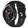 Cinturino per orologio in silicone morbido a tinta unita For Honor Watch GS Pro da 22 mm (nero) Cinturino per orologio in silicone morbido a tinta unita For Honor Watch GS Pro da 22 mm (nero)